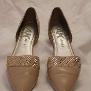 Anne Klein Sport Natural Ballet Flat Shoe